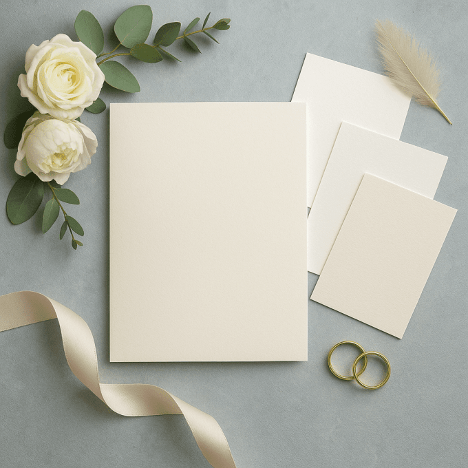 Carte personnalisable en A5