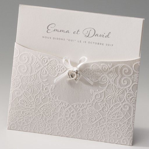 Faire-part épuré